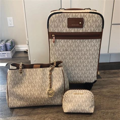 michael kors luggage set